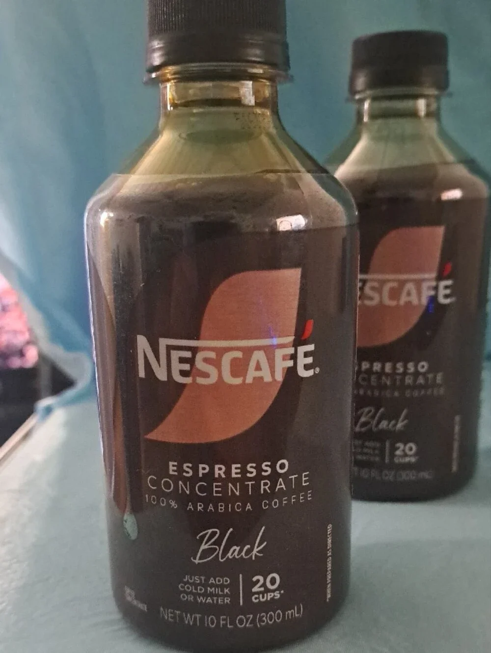Black Espresso Concentrate Bottles - Black